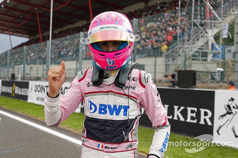Le Force India in seconda fila a Spa: