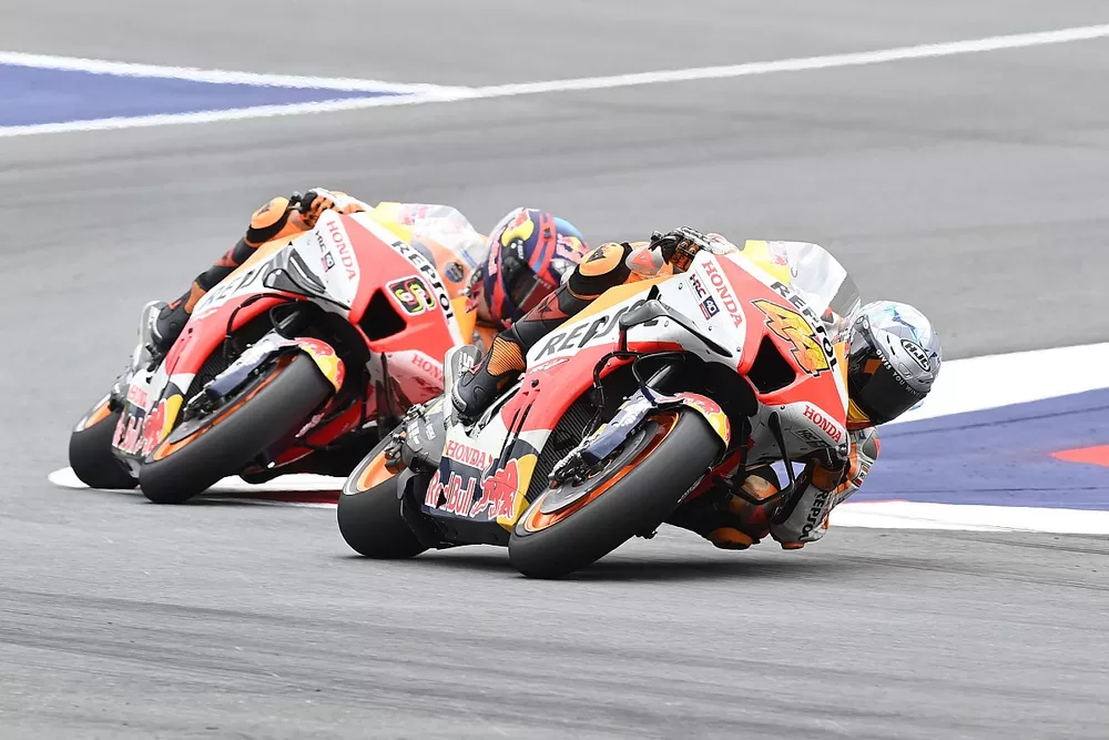 Pol Espargaro, Repsol Honda Team, et Stefan Bradl, Repsol Honda Team