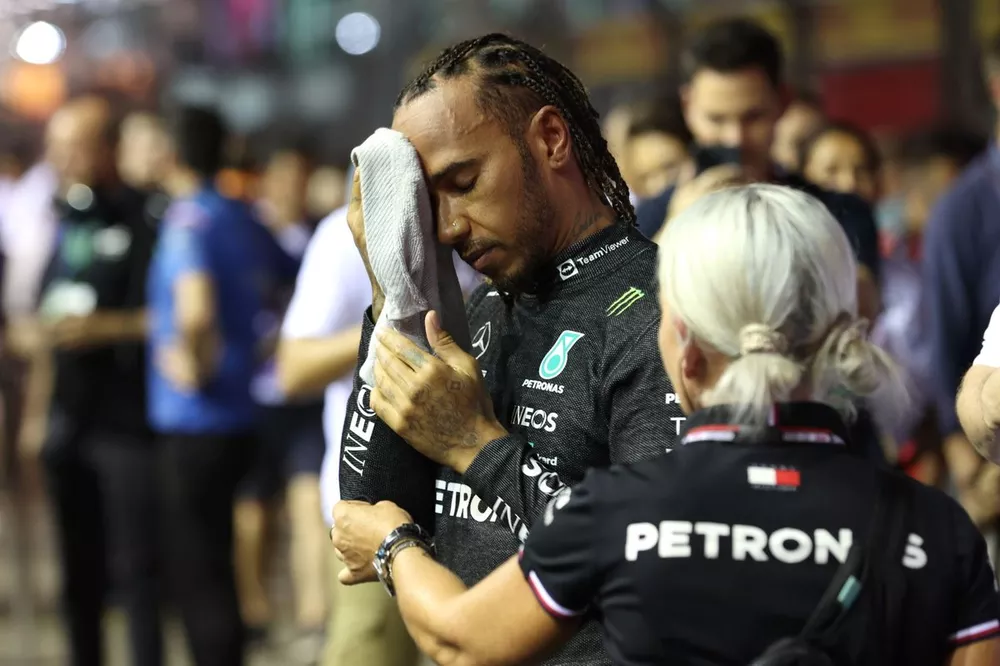 Lewis Hamilton, Mercedes AMG, Angela Cullen, fisioterapeuta, Mercedes AMG