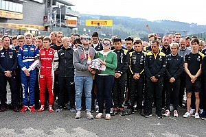 GALERÍA: el homenaje a Hubert en Spa