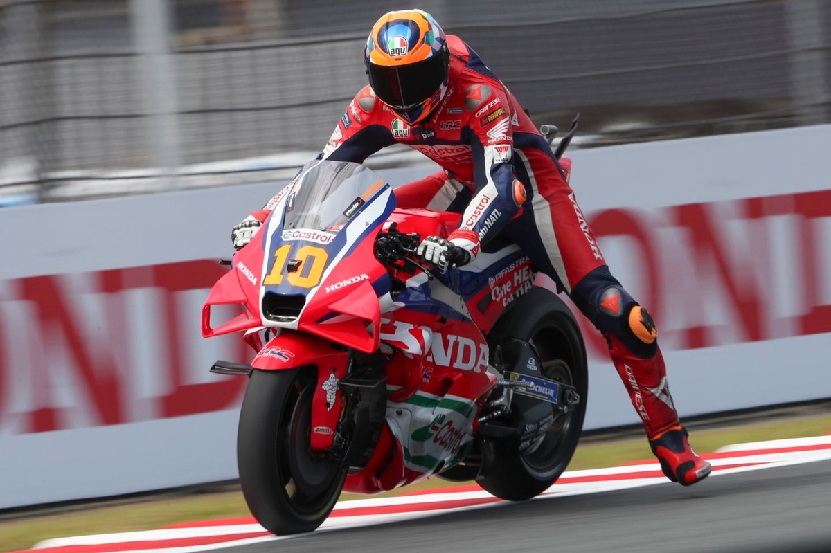 EL1 - Marini place sa Honda en tête
