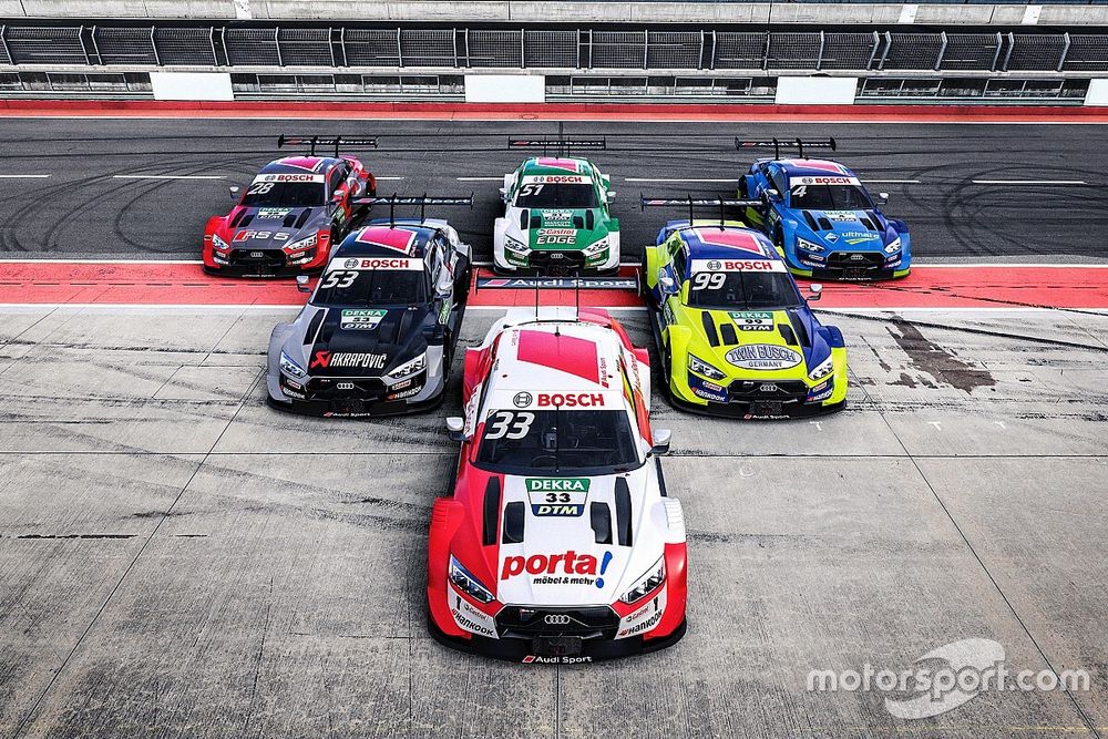 Decoraciones de Audi Sport para el DTM 2020
