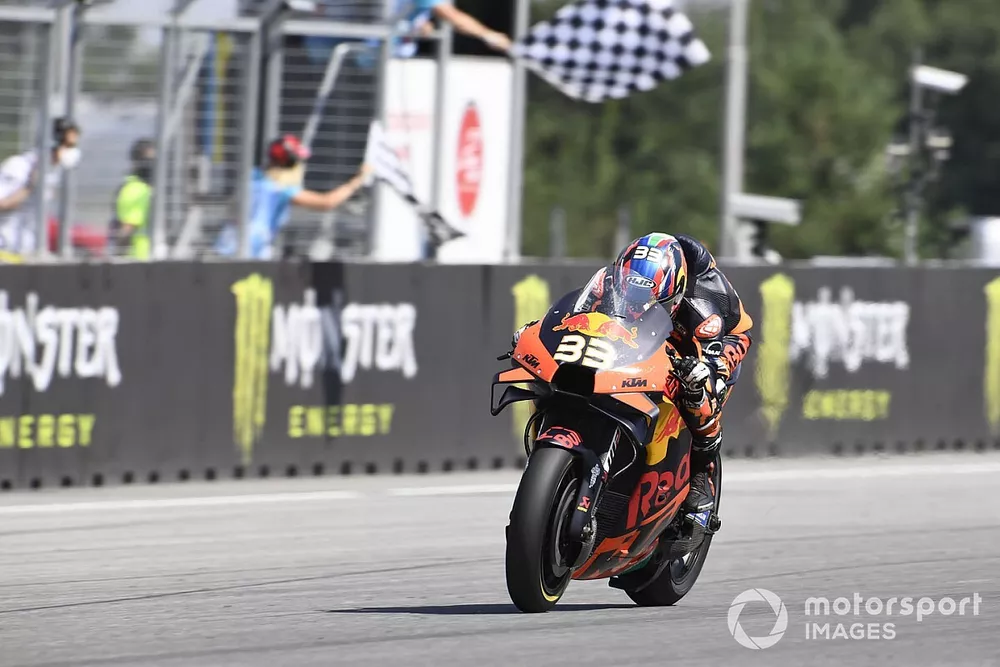 Racewinnaar Brad Binder, Red Bull KTM Factory Racing
