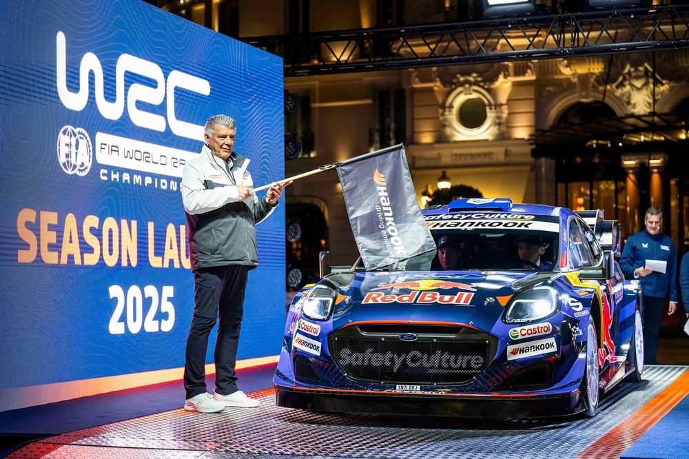 Hankook European motorsport director Manfred Sandbichler at the WRC season launch in Monte Carlo