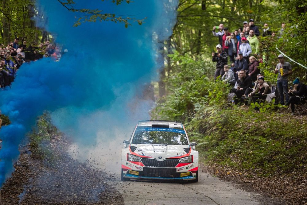 Miklos Csomos, Viktor Ban, Skoda Fabia Rally2 evo