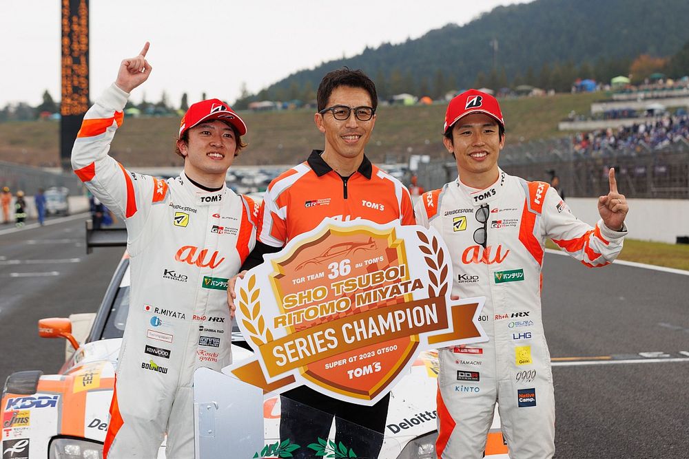 au TOM'S、スーパーGTで久々の“シーズン3勝チャンピオン”。宮田