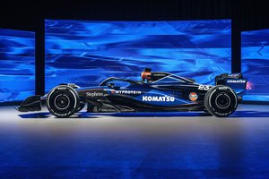 ウイリアムズ、2024年のF1を戦う新車FW46のカラーリングを公開
