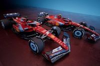 Fotos: &iexcl;as&iacute; luce el Ferrari rojo y azul para el GP de Miami de F1!