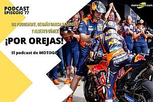Podcast MotoGP 'Por Orejas' &ndash; Victoria de Pecco, show de Pedrosa y caos en Honda