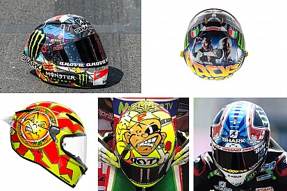 GALERIA: Os capacetes especiais de 2018 da MotoGP