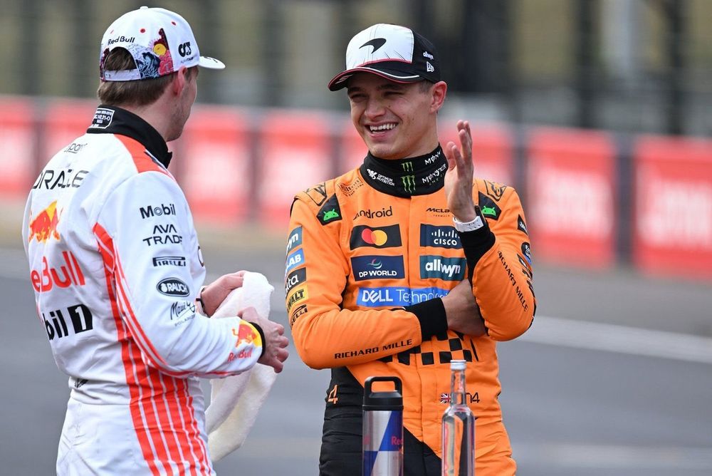 Lando Norris, McLaren, Max Verstappen, Red Bull Racing
