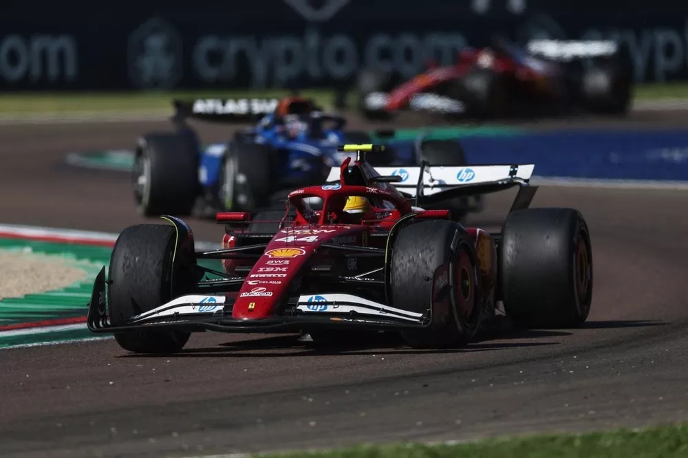 Lewis Hamilton, Ferrari, Alexander Albon, Williams