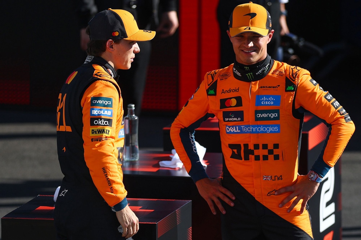 As Oscar Piastri tows Lando Norris, when will McLaren's F1 title rivals stop playing nice?