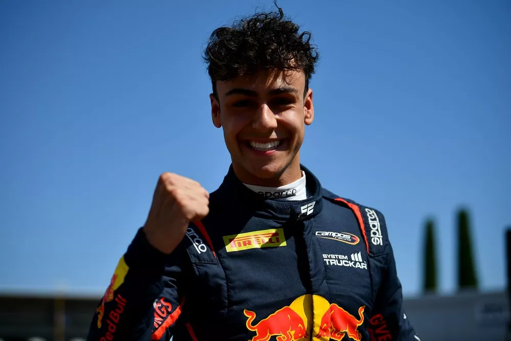 Pole sitter Arvid Lindblad, Campos Racing