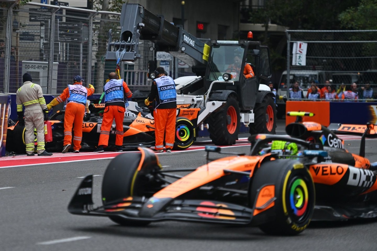 Lando Norris on missed opportunity in Baku: