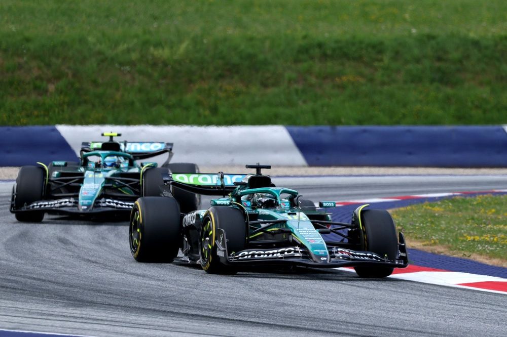 Lance Stroll, Aston Martin Racing, Fernando Alonso, Aston Martin Racing