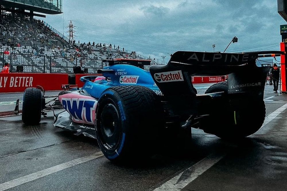 Fernando Alonso en el GP de Japón 2022 de F1