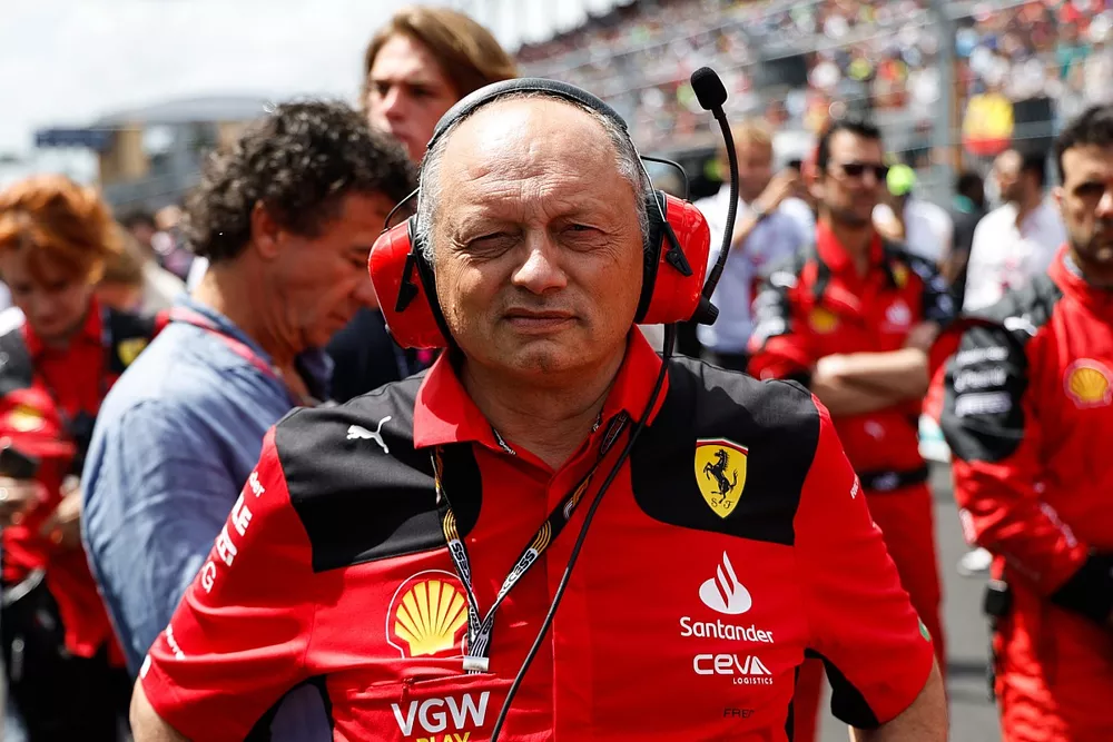 Frederic Vasseur, Team Principal and General Manager, Scuderia Ferrari