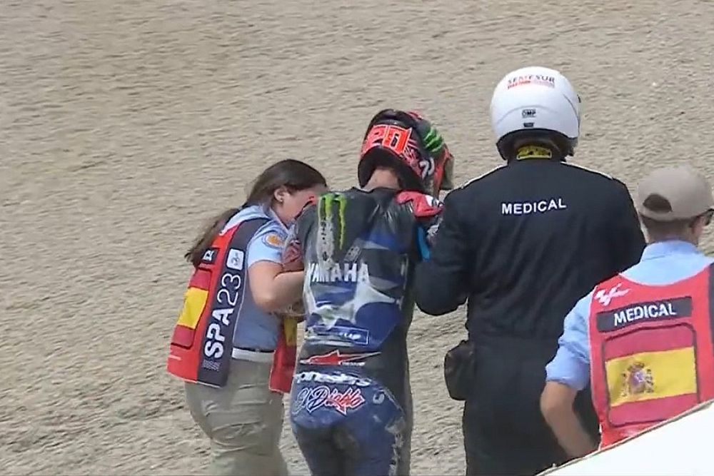 Fabio Quartararo Caída