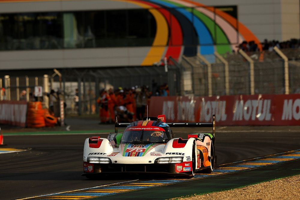 #75 Porsche Penske Motorsport Porsche 963 de Felipe Nasr, Mathieu Jaminet, Nick Tandy