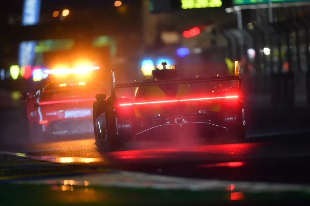 La nuit aux 24 Heures du Mans