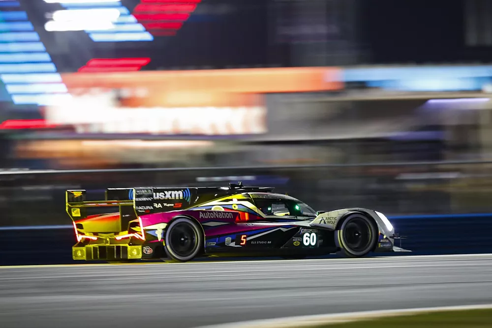 #60 Meyer Shank Racing w/ Curb Agajanian Acura ARX-06: Tom Blomqvist, Colin Braun, Helio Castroneves, Simon Pagenaud