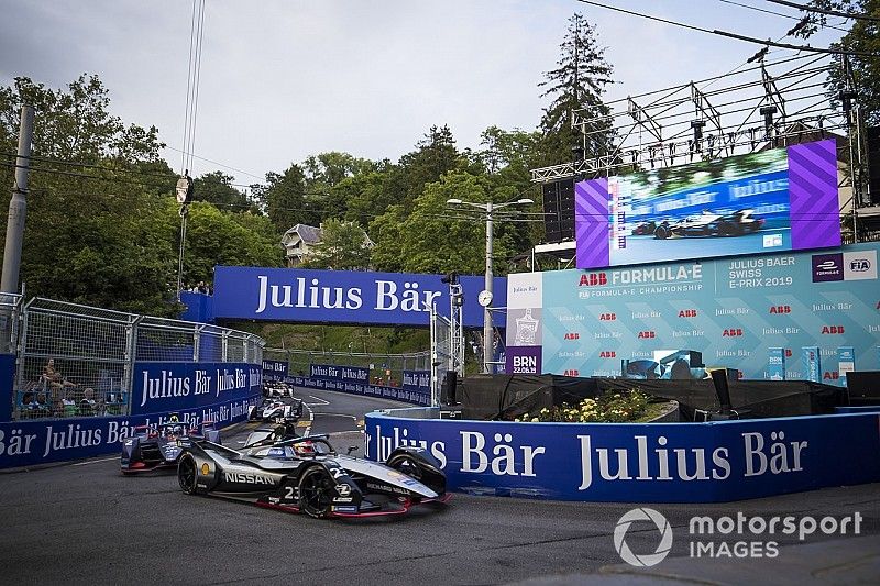 S&eacute;bastien Buemi, Nissan e.Dams, Nissan IMO1 Sam Bird, Envision Virgin Racing, Audi e-tron FE05 