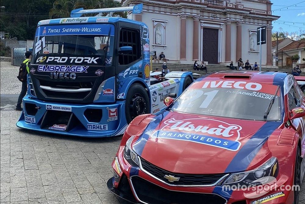 Truck e Stock Car da equipe Iveco Usual Racing