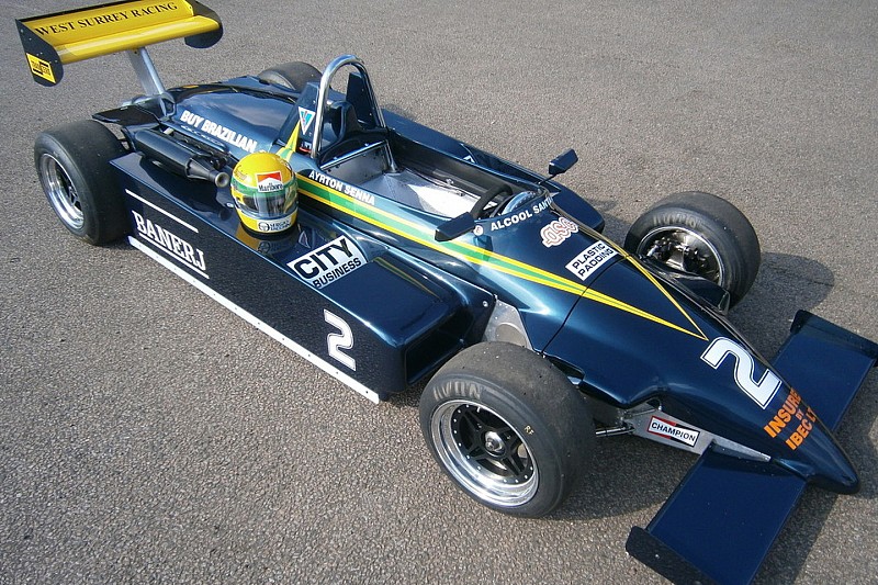 L’ancienne F3 de Senna au départ du GP de France historique