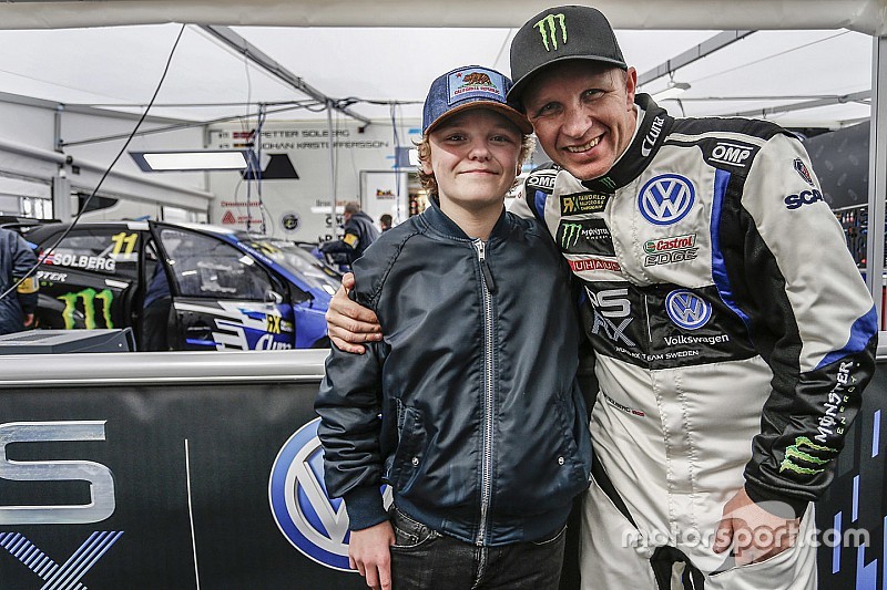 Solberg's son to become youngest rallycross Supercar driver