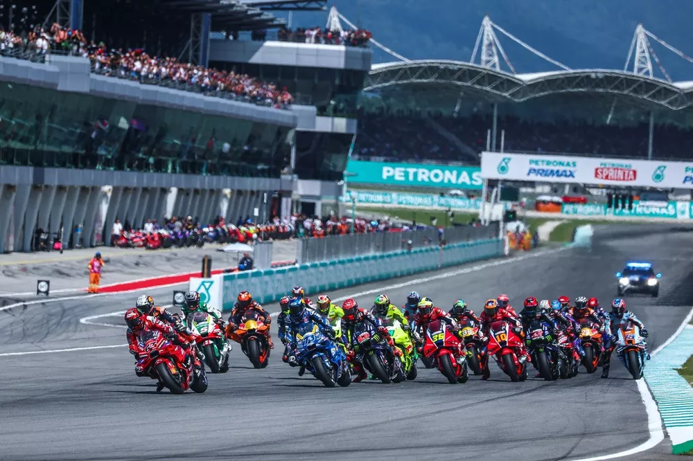 La partenza del GP di Malesia