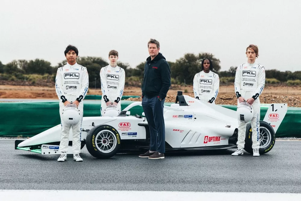 FAT Racing F4 Shootout contenders (Wolny is far right)