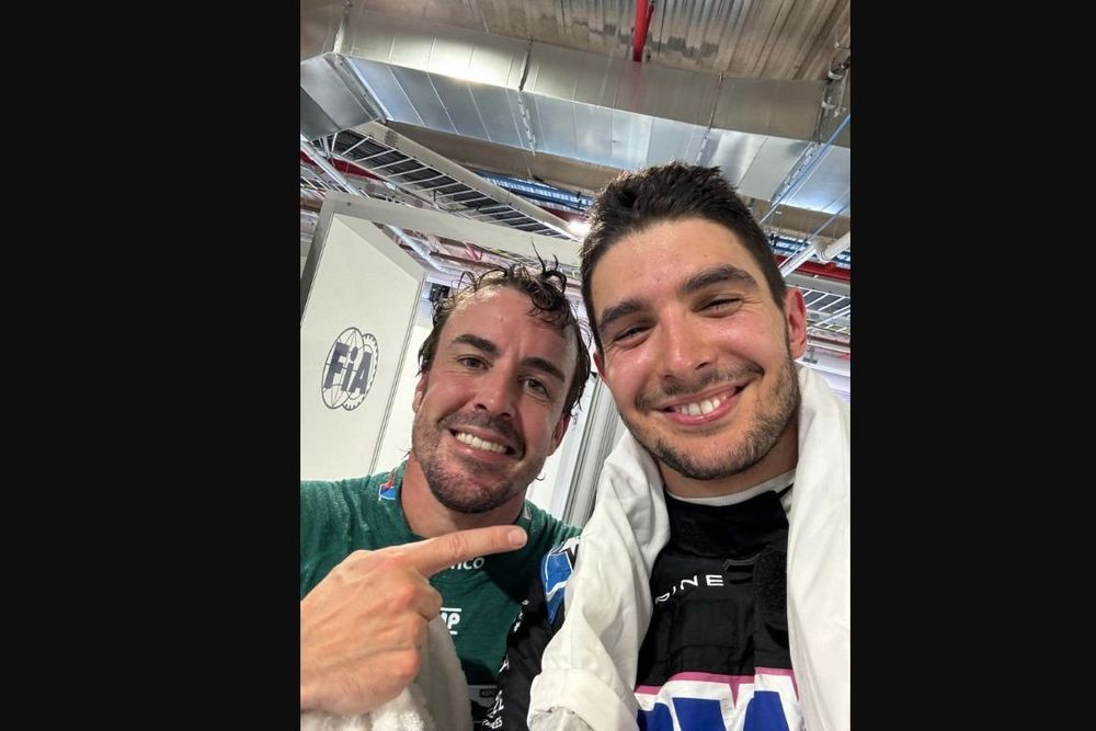 Fernando Alonso, Esteban Ocon