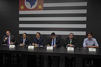 Com Massa e Doria, encontro encaminha Mundial de Kart no Brasil