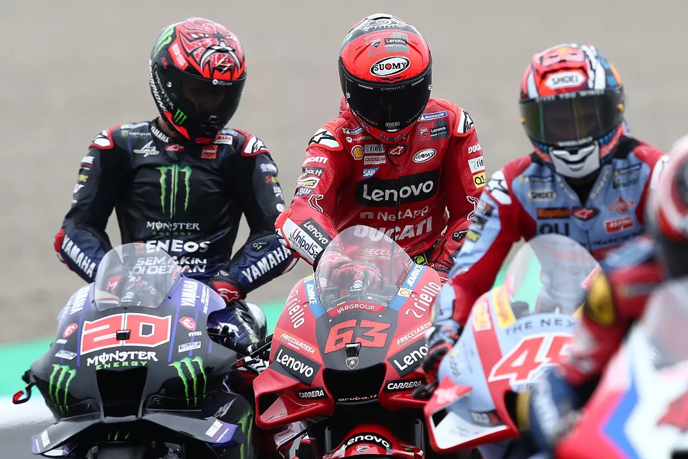Fabio Quartararo, Yamaha Factory Racing, Francesco Bagnaia, equipo Ducati 