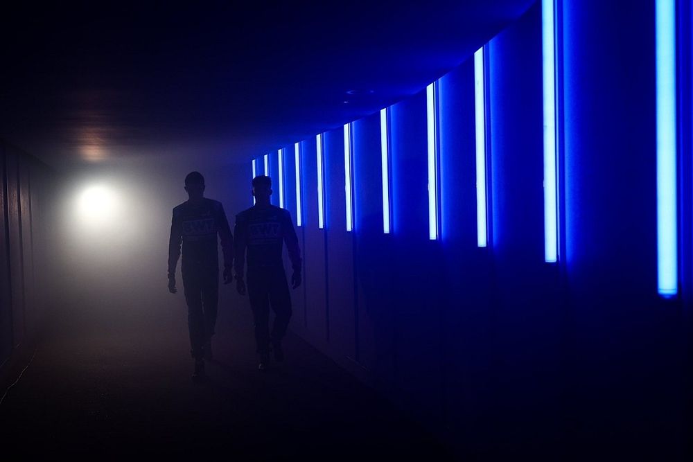 Previo presentación Alpine, con Esteban Ocon y Pierre Gasly