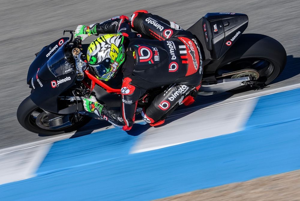 Bimota nei test WSBK sul circuito di Jerez