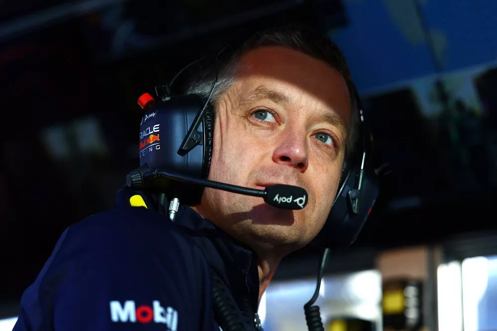 Will Courtenay, chefe de estrat&eacute;gia de corrida da Red Bull Racing