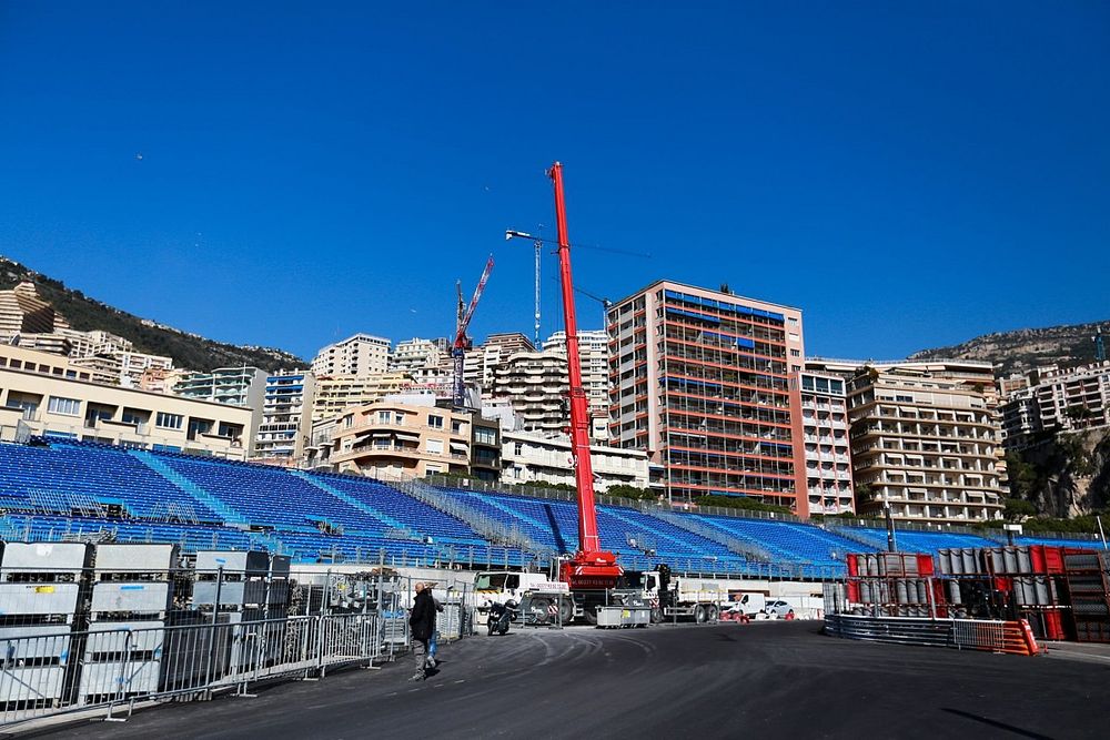 Preparación del GP de Mónaco