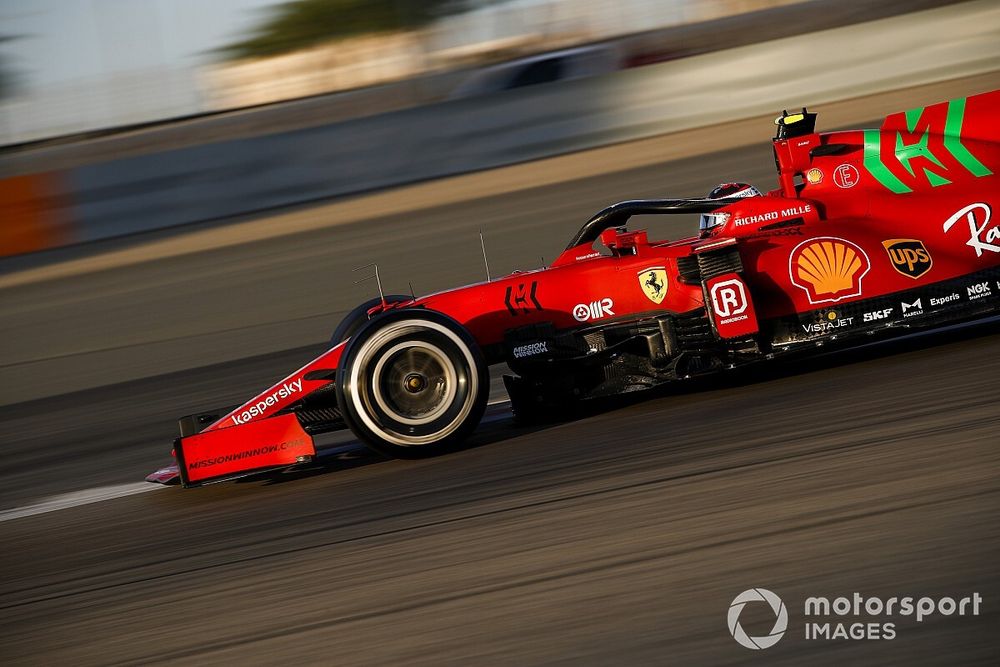Carlos Sainz Jr., Ferrari SF21 
