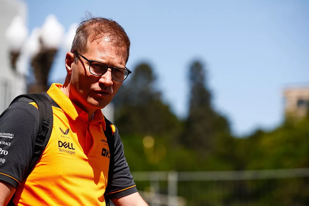 Andreas Seidl, team principal, McLaren
