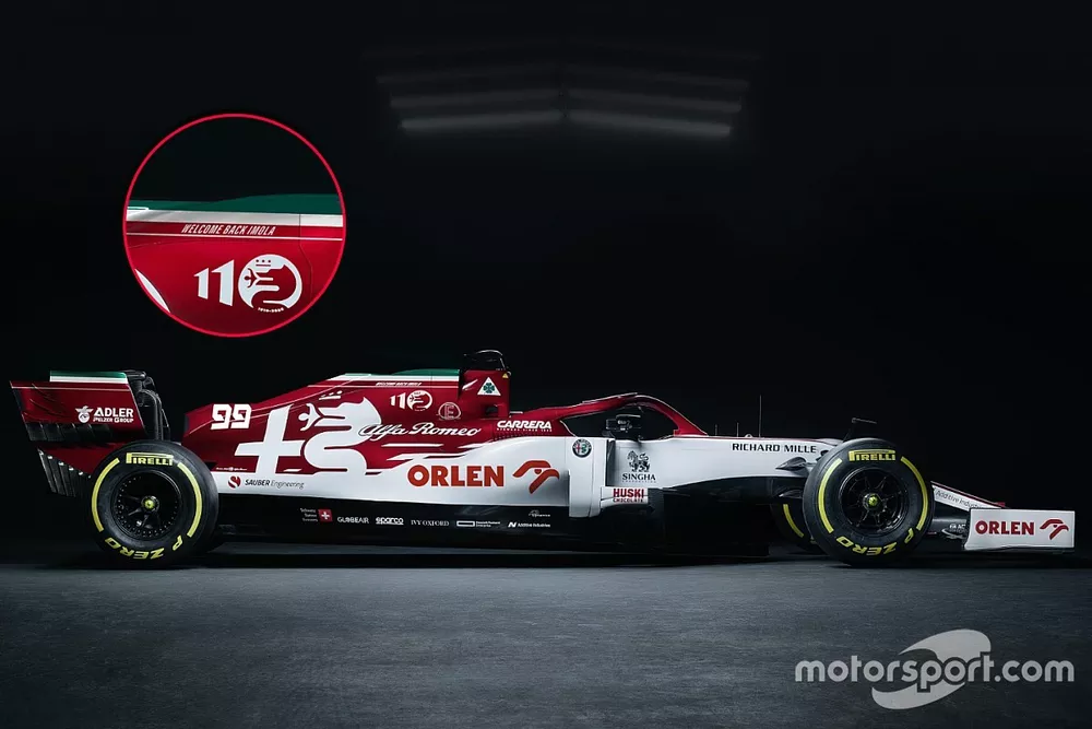 Livery van de Alfa Romeo C39