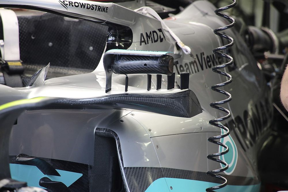 Mercedes W13 mirror