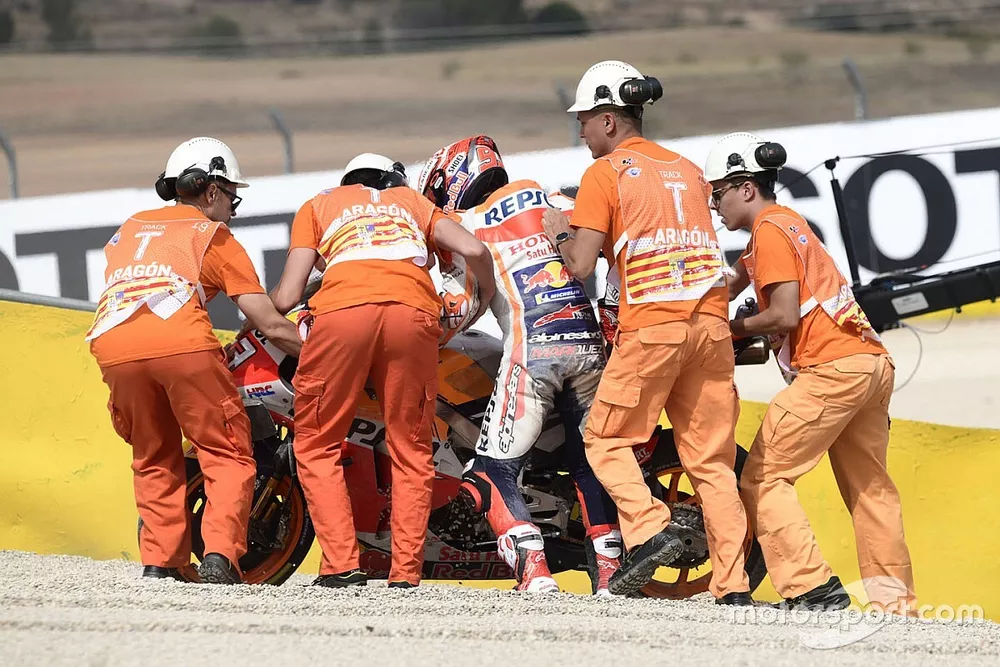 Accidente de Marc M&aacute;rquez, Repsol Honda Team