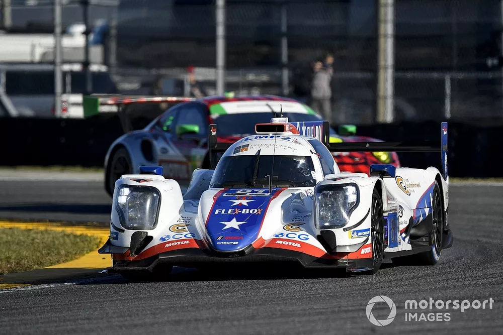 #81 DragonSpeed ORECA LMP2 07: Rob Hodes, Rinus Veekay, Garett Grist, Ben Hanley