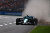 Alonso admite su "error" pero ve "una buena noticia" en el ritmo de Aston