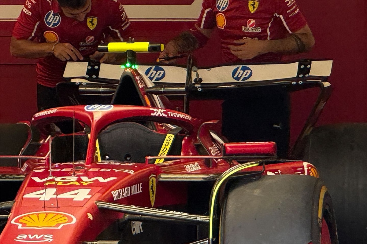 F1 | Ferrari: a Baku l'ala posteriore posteriore di Spa con soluzioni puzzle