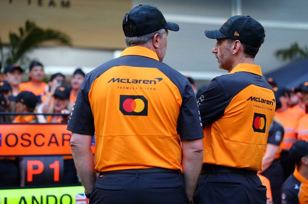 Andrea Stella, McLaren, Zak Brown, McLaren
