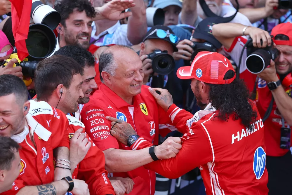 Frederic Vasseur, Ferrari, Lewis Hamilton, Ferrari