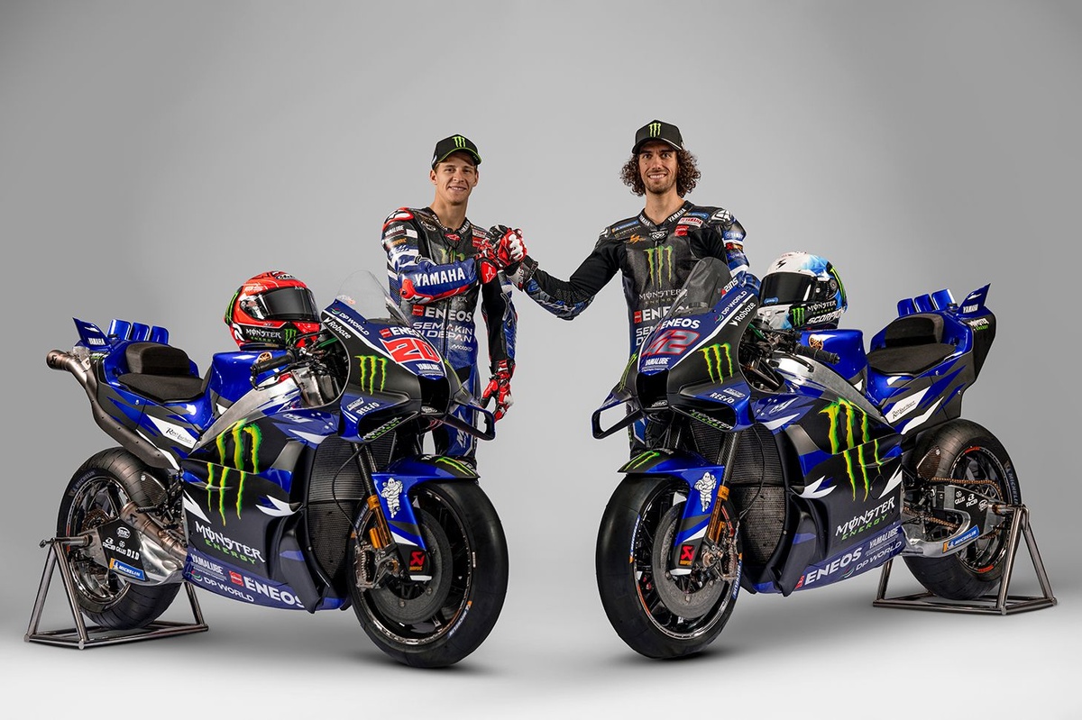 Yamaha launches V4-powered M1 for 2026 MotoGP season